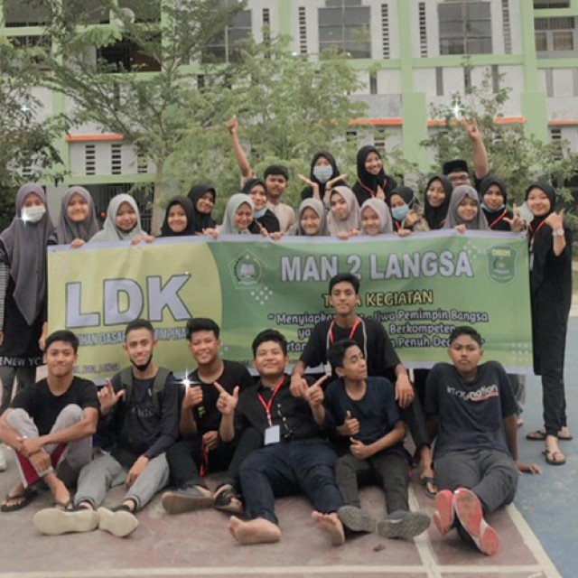 OSIM MAN 2 Langsa Adakan Latihan Dasar Kepemimpinan (LDK) 2021